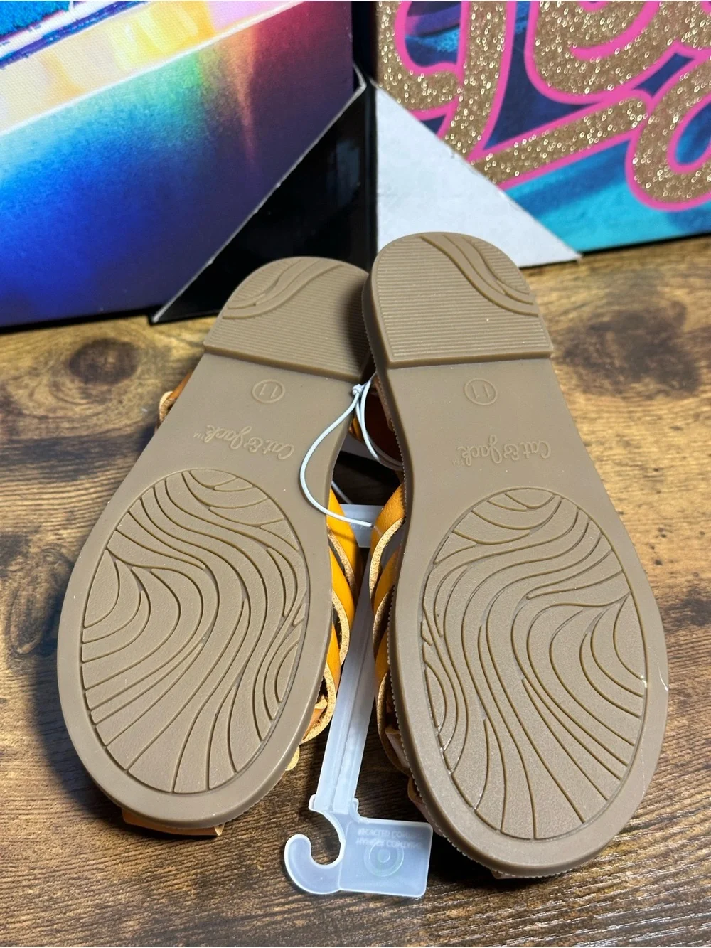 Cat & Jack Ella Sandals size 11